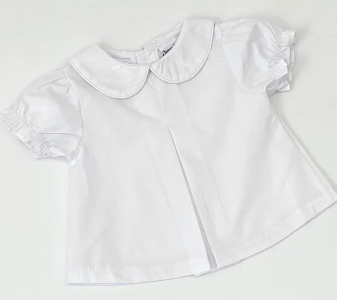 Hand embroidered Bullion Turkeys tee - GIRLS short sleeves