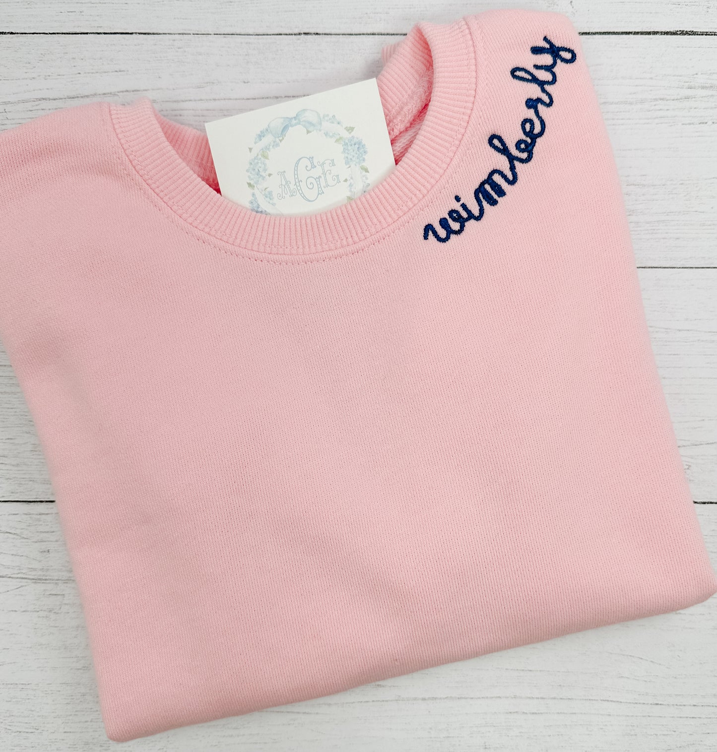 Sweatshirt PREORDER - Simple Name/Mono