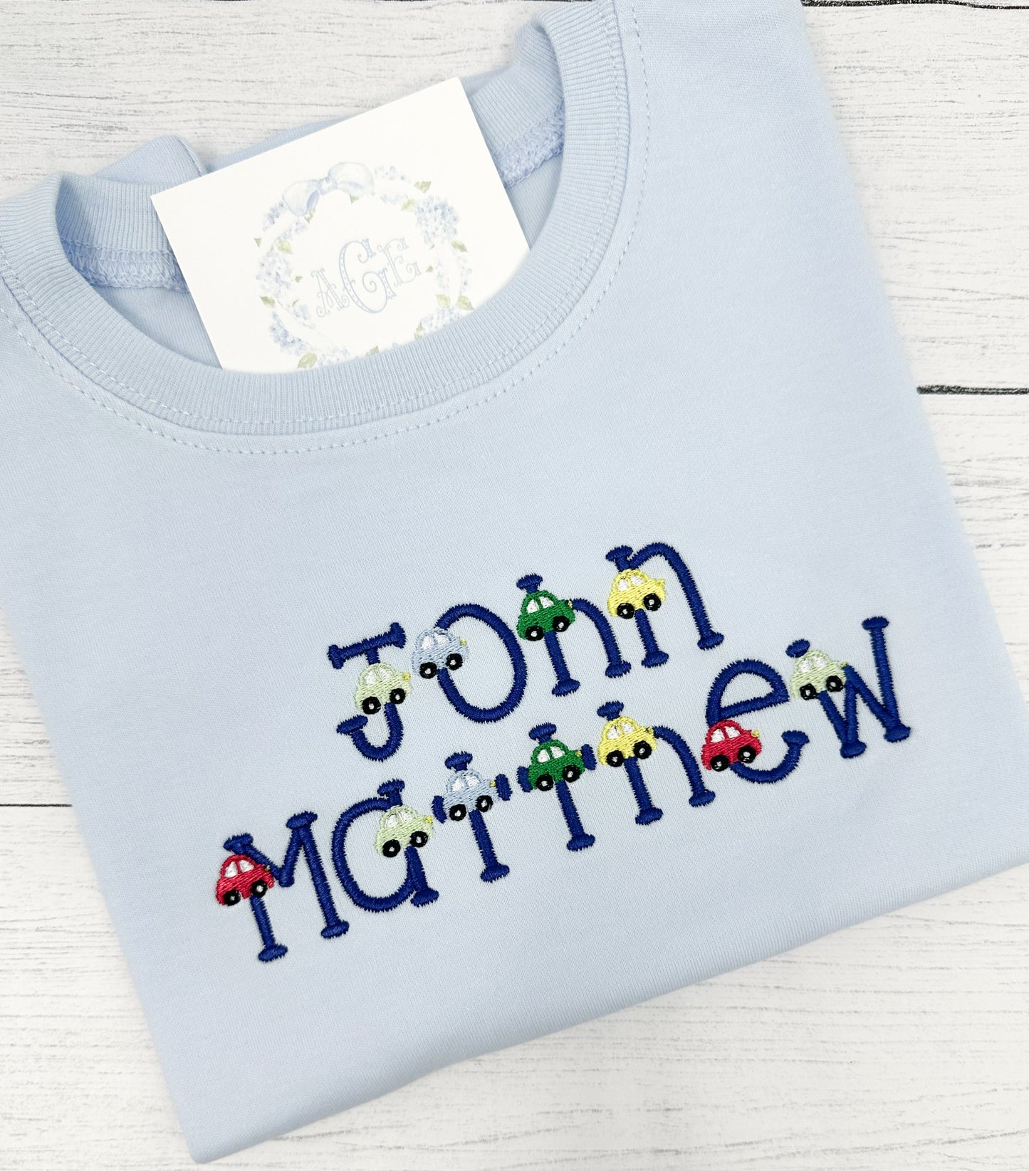 Mini car tee