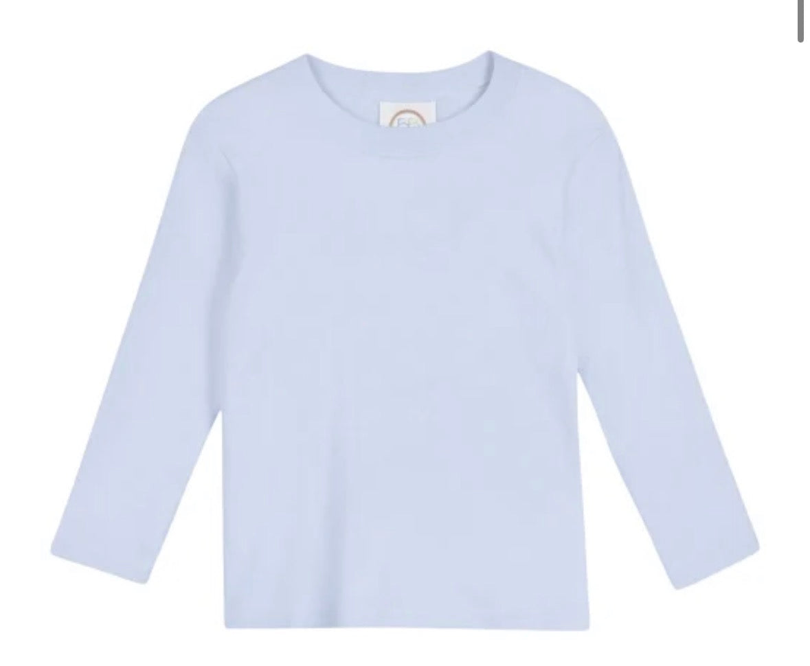 Football appliqué tee - long sleeves