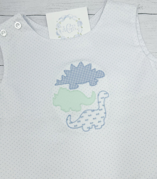 Dino Appliqué Tee - long sleeves