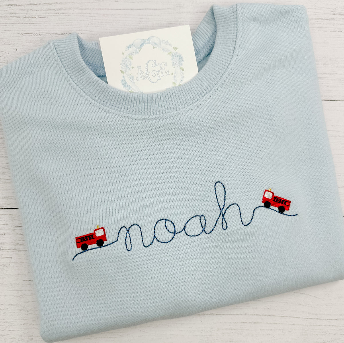 Sweatshirt BUBBLE PREORDER -  Name/Mono with Minis or Multicolored Fonts
