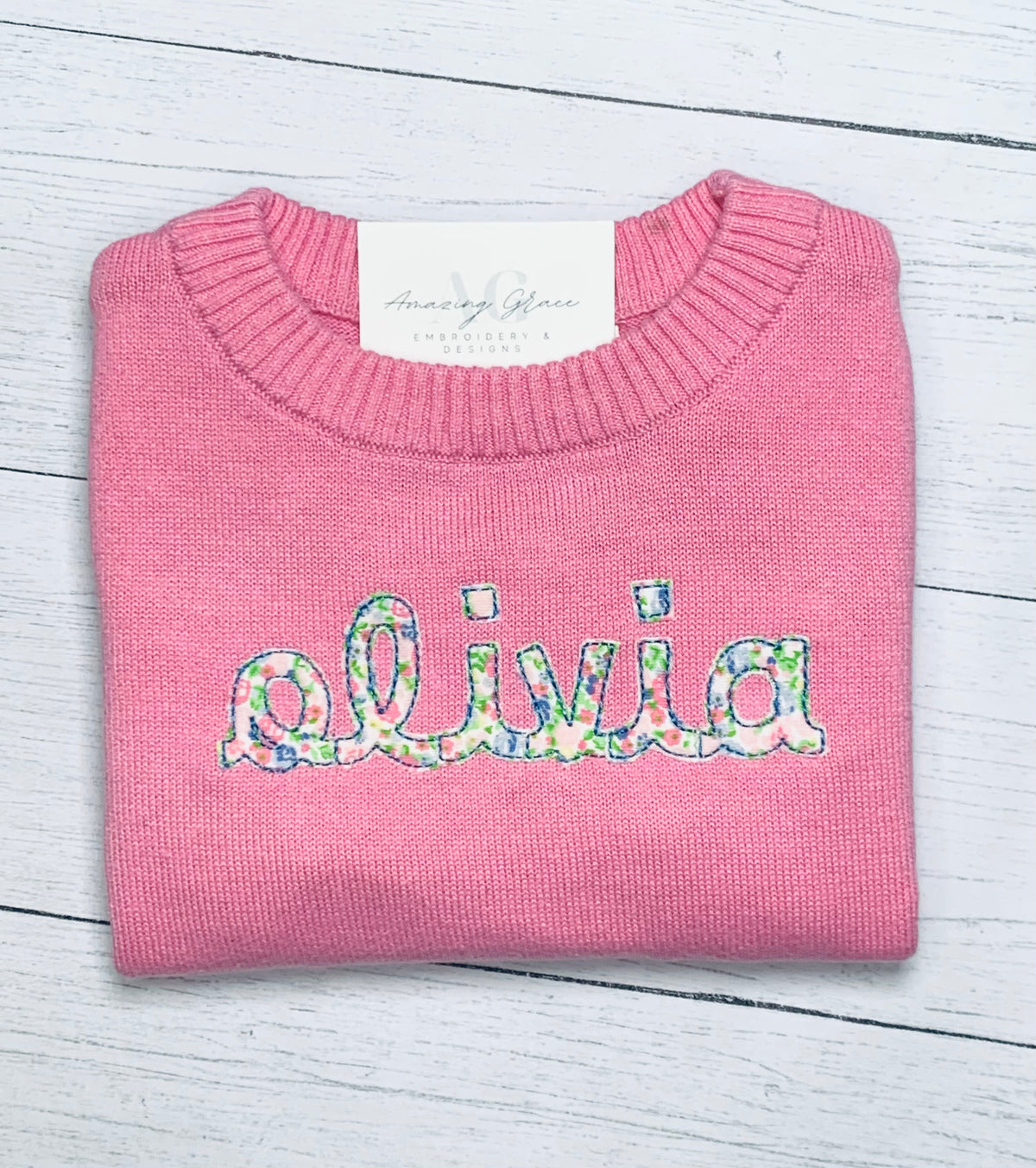 Crewneck Sweater PREORDER - APPLIQUE