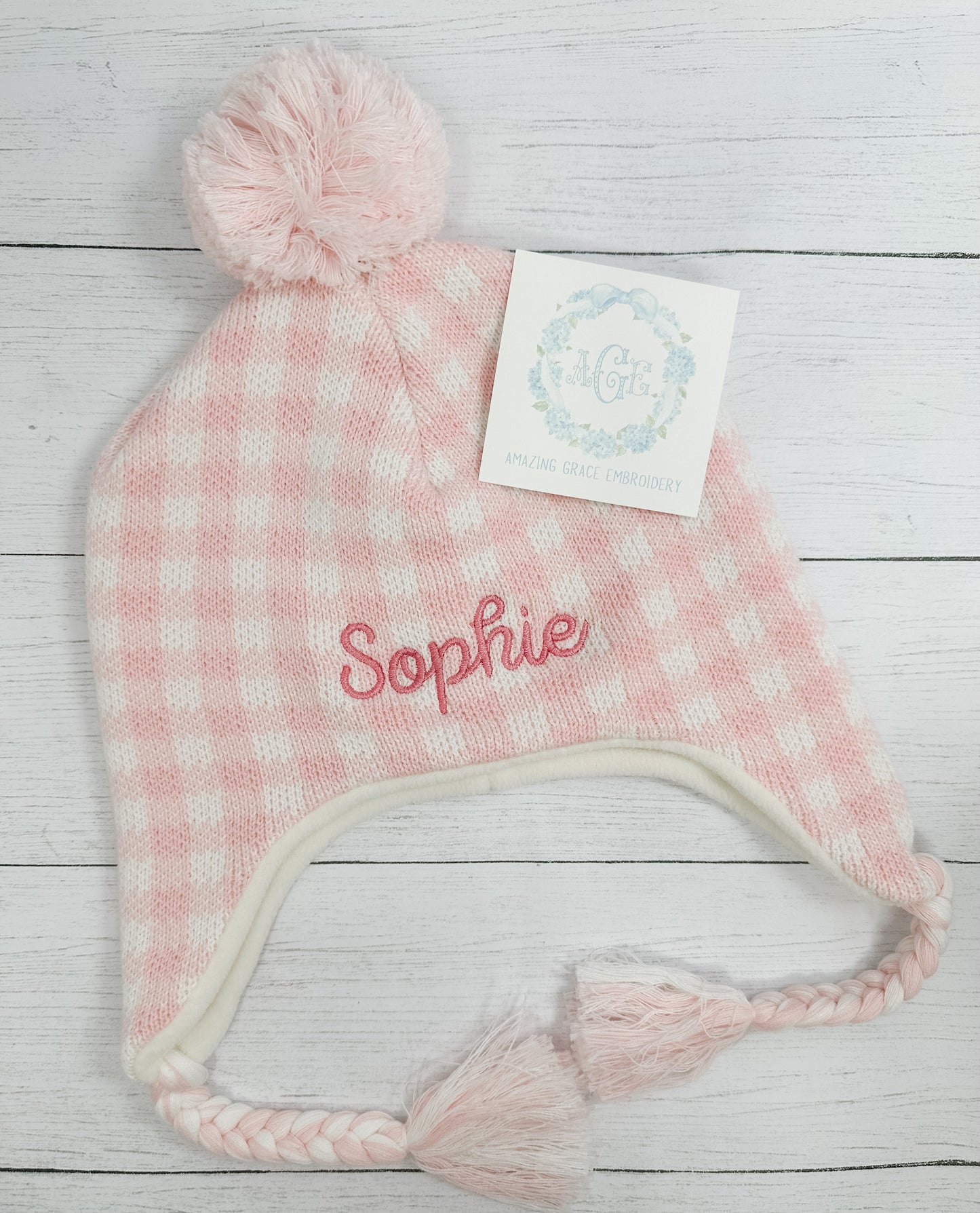 Gingham Hat PREORDER