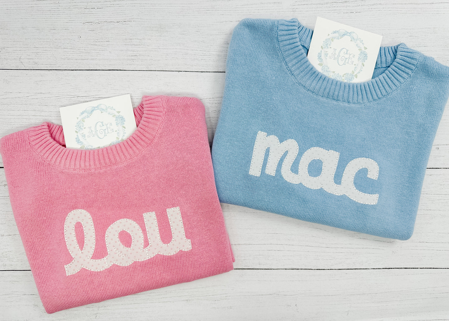 Crewneck Sweater PREORDER - APPLIQUE