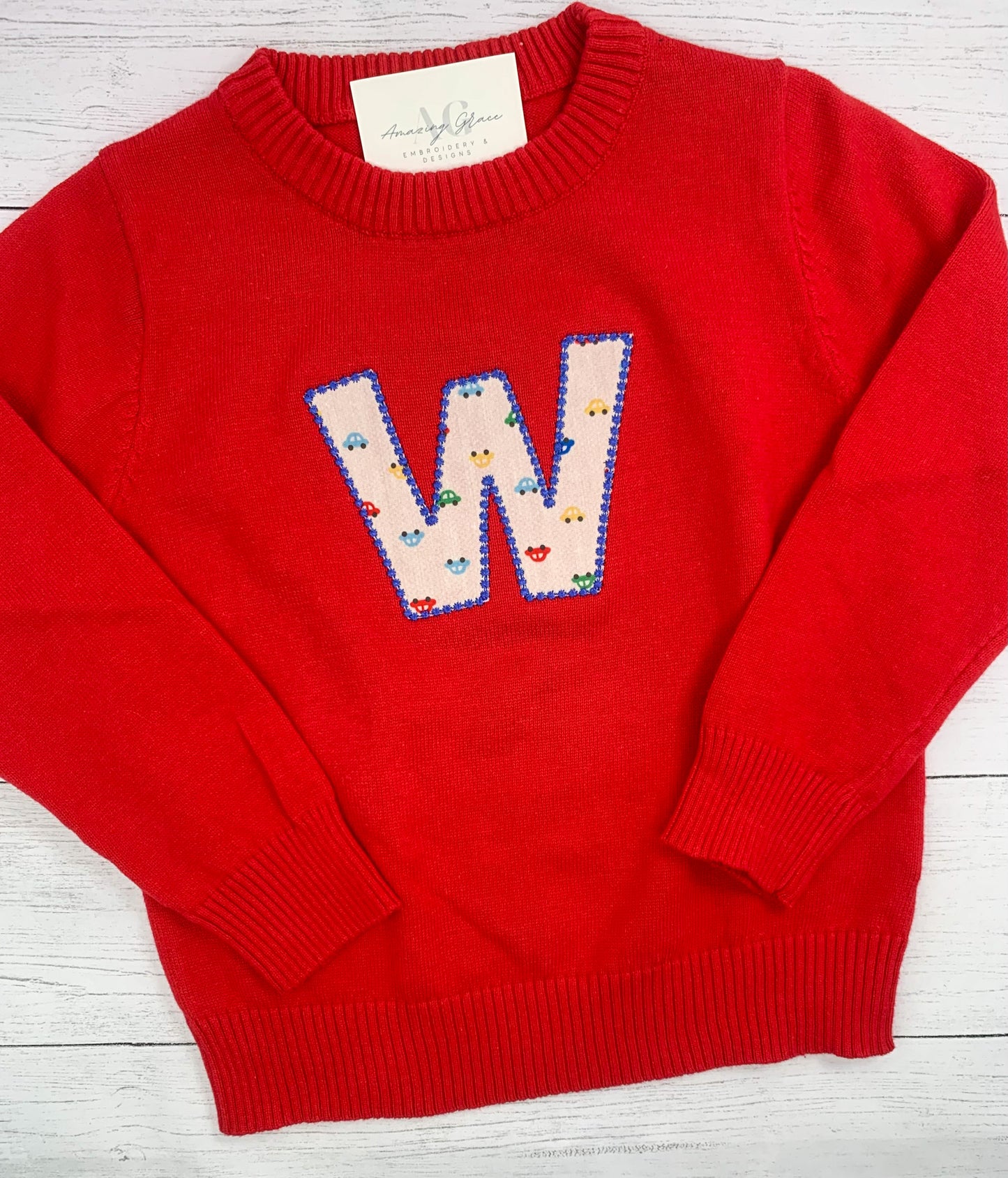 Crewneck Sweater PREORDER - APPLIQUE