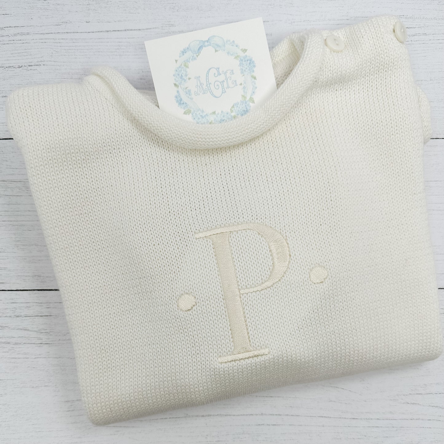 Rollneck Sweater PREORDER - Simple Mono/Name