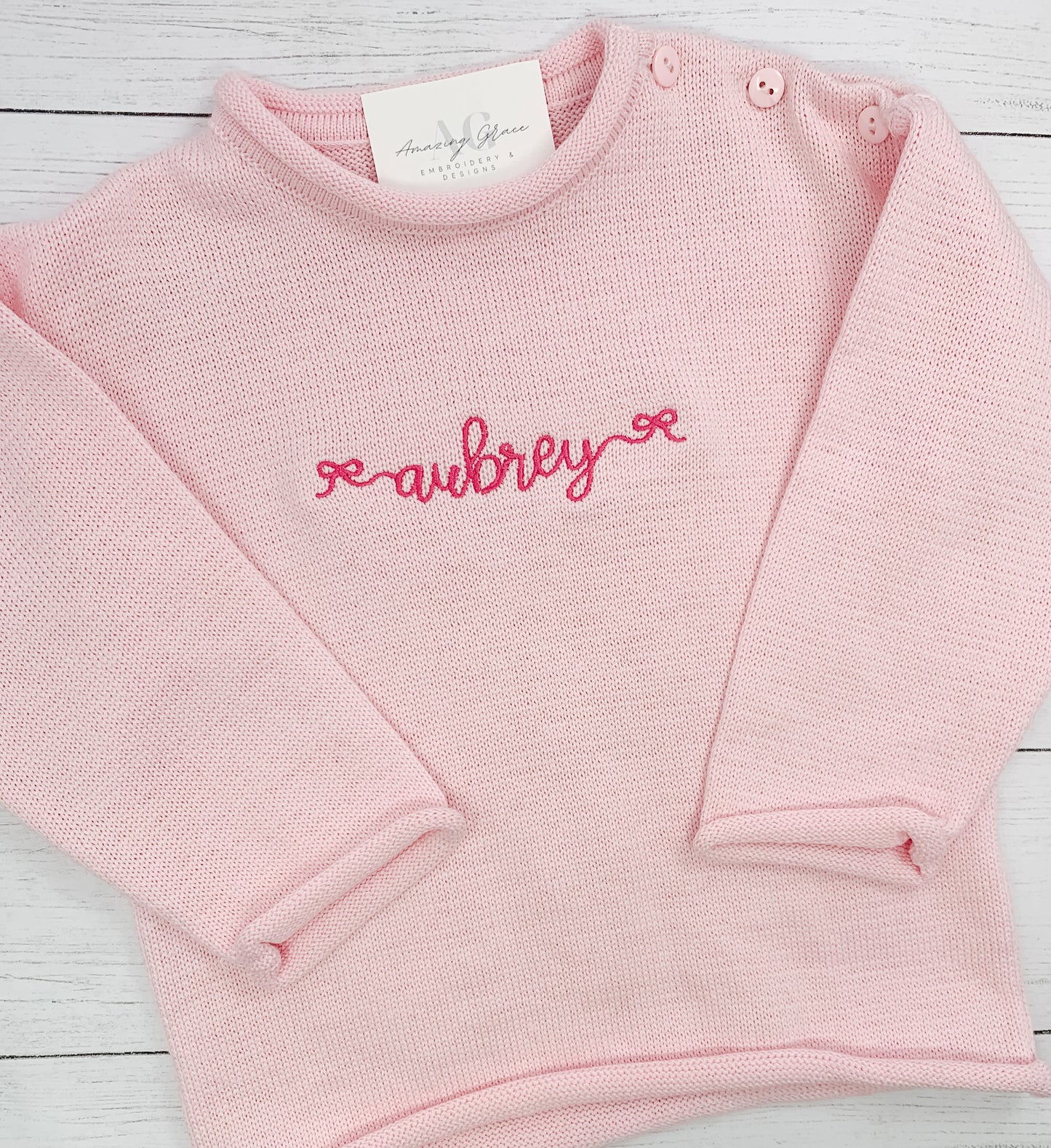 Rollneck Sweater PREORDER - Simple Mono/Name