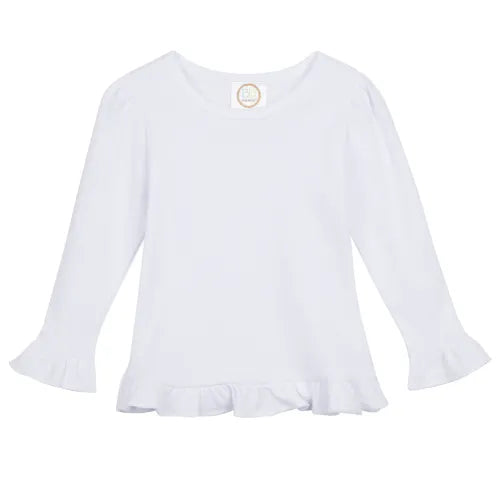 Paper Dolls appliqué tee - long sleeves