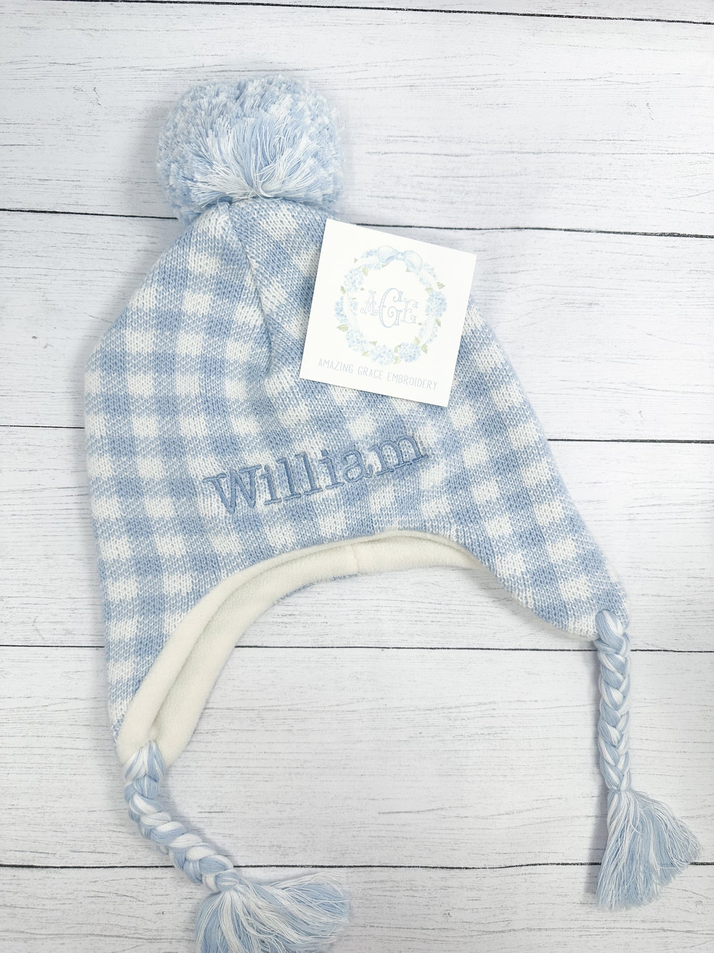 Gingham Hat PREORDER