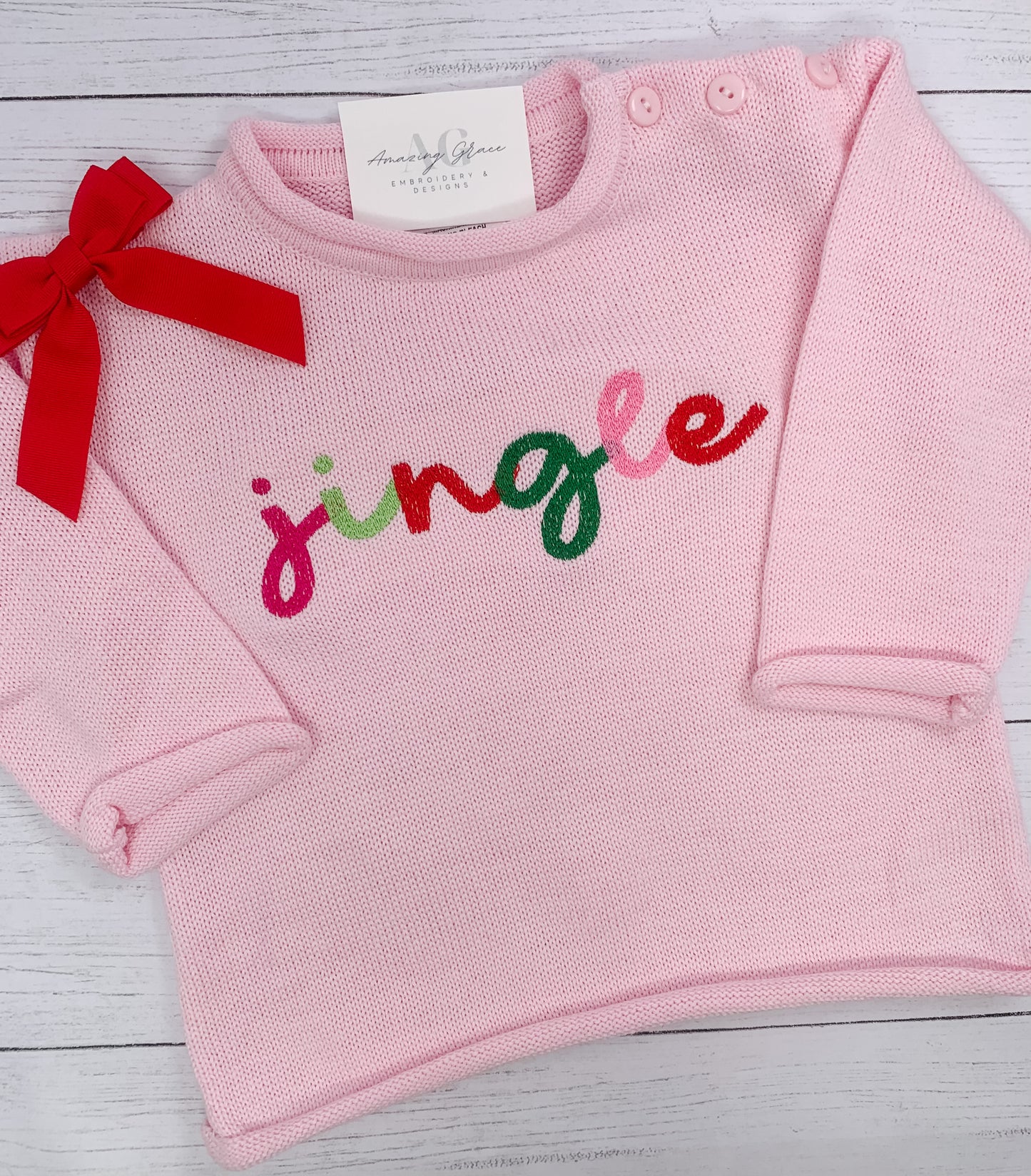 Rollneck Sweater PREORDER - Applique