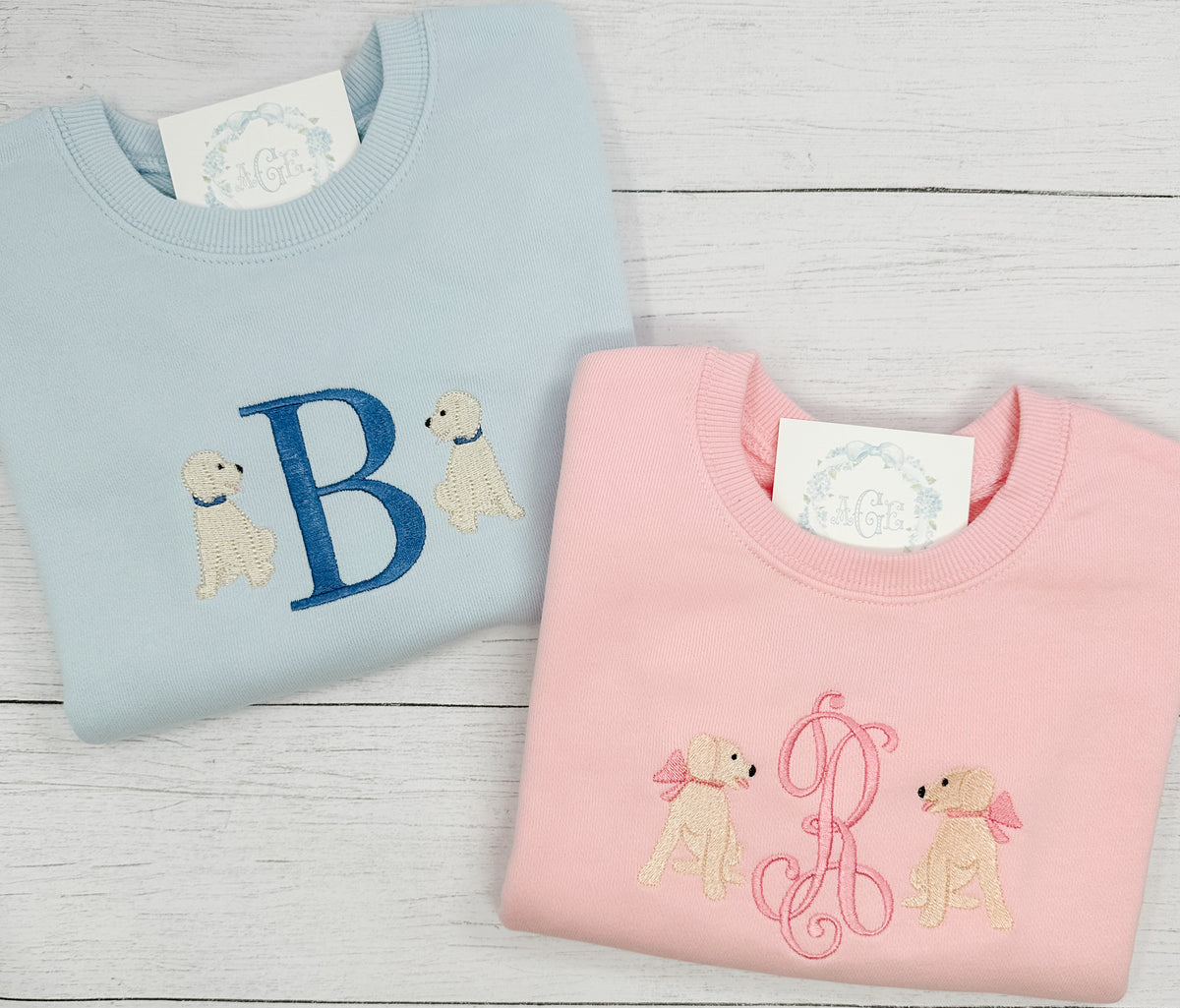 Sweatshirt BUBBLE PREORDER -  Name/Mono with Minis or Multicolored Fonts