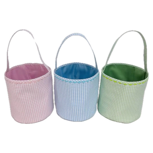 Easter Basket PREORDER - ric rac trim