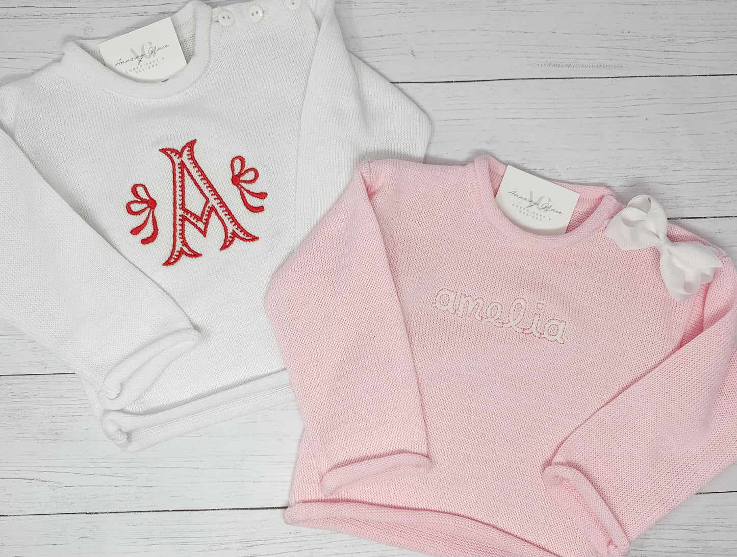 Rollneck Sweater PREORDER - Simple Mono/Name