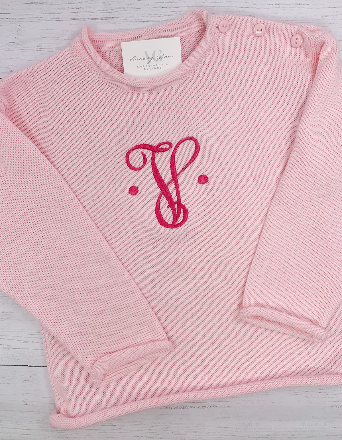 Rollneck Sweater PREORDER - Simple Mono/Name