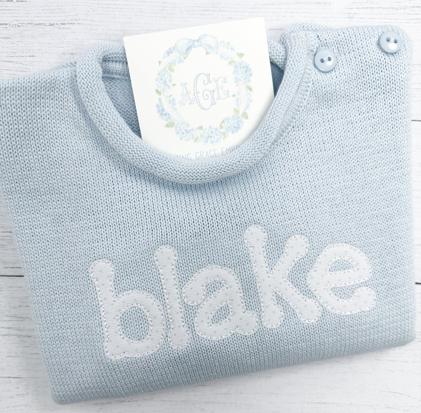 Rollneck Sweater PREORDER - APPLIQUE