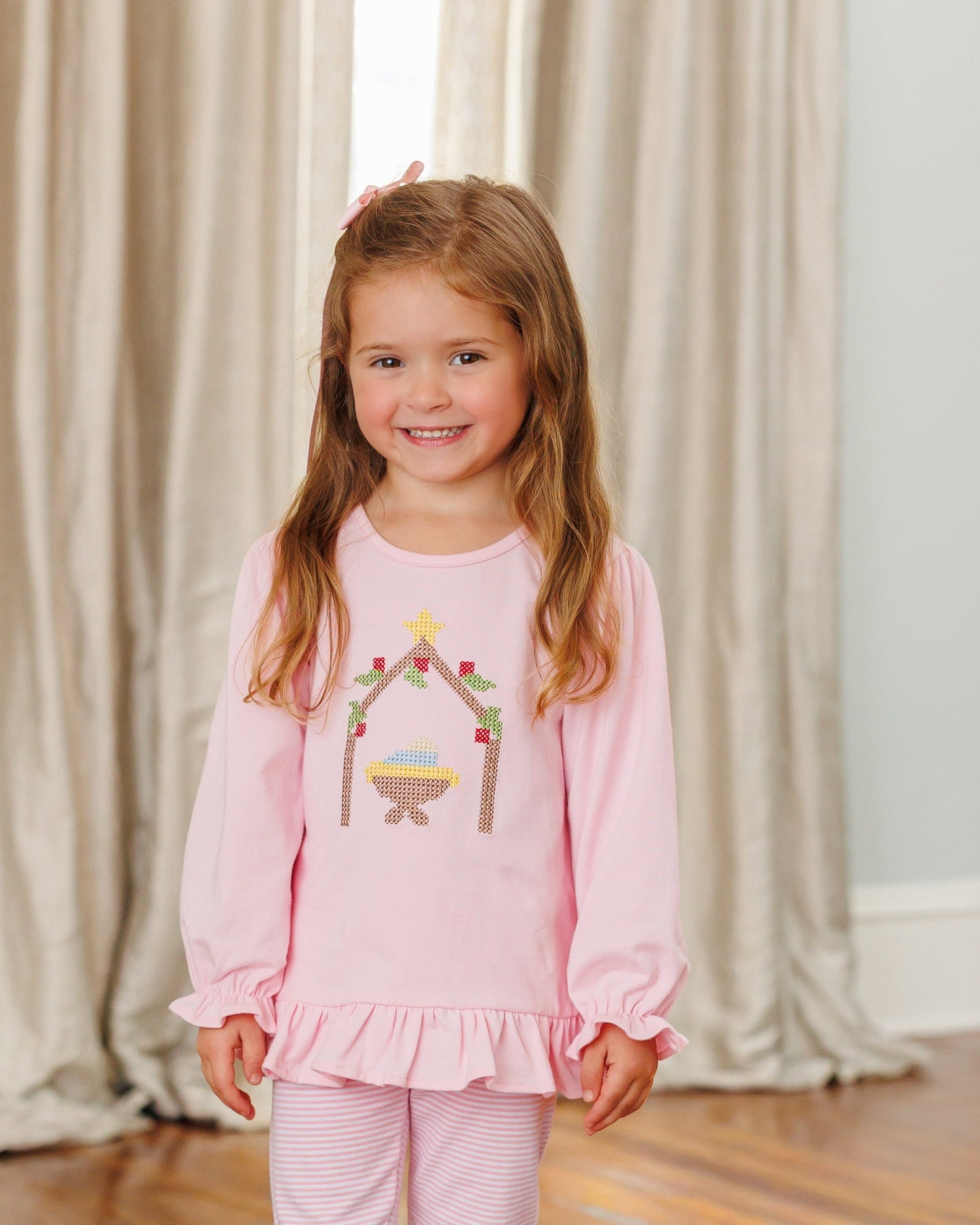 Manger Ruffle Top