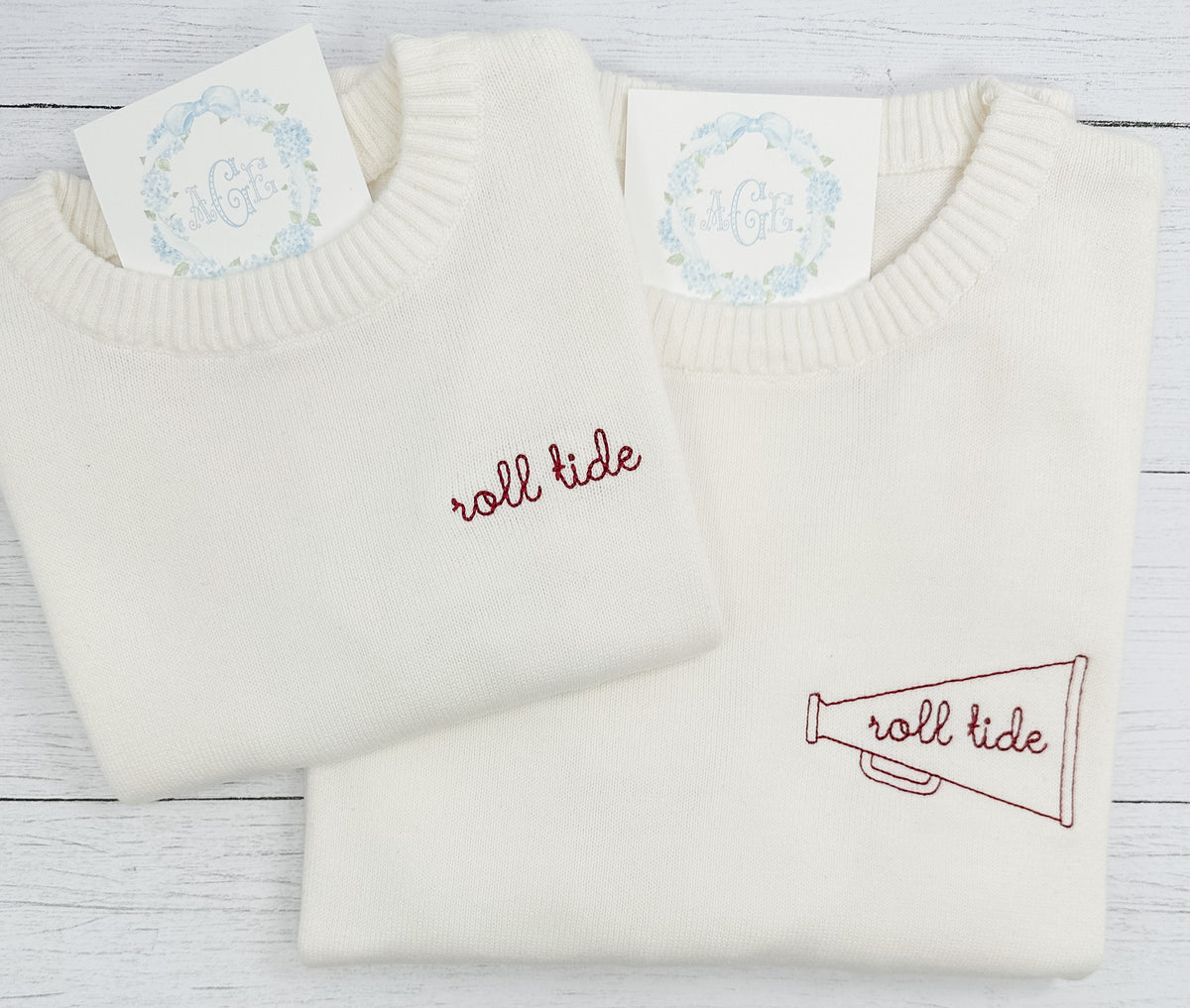 Crewneck Sweater PREORDER - Simple Name/Mono