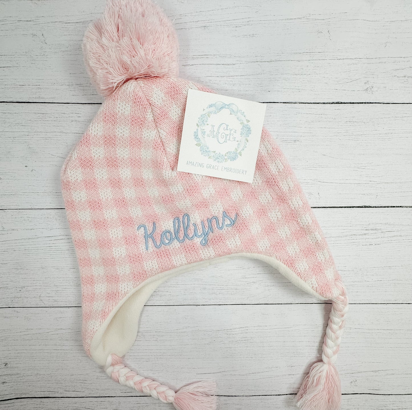 Gingham Hat PREORDER