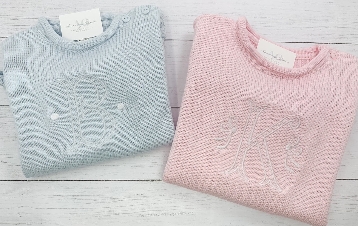 Rollneck Sweater PREORDER - Simple Mono/Name