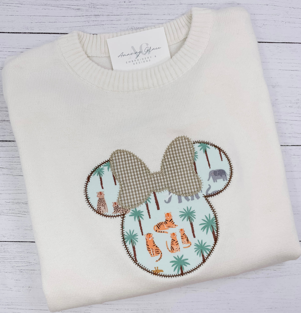 Crewneck Sweater PREORDER - APPLIQUE