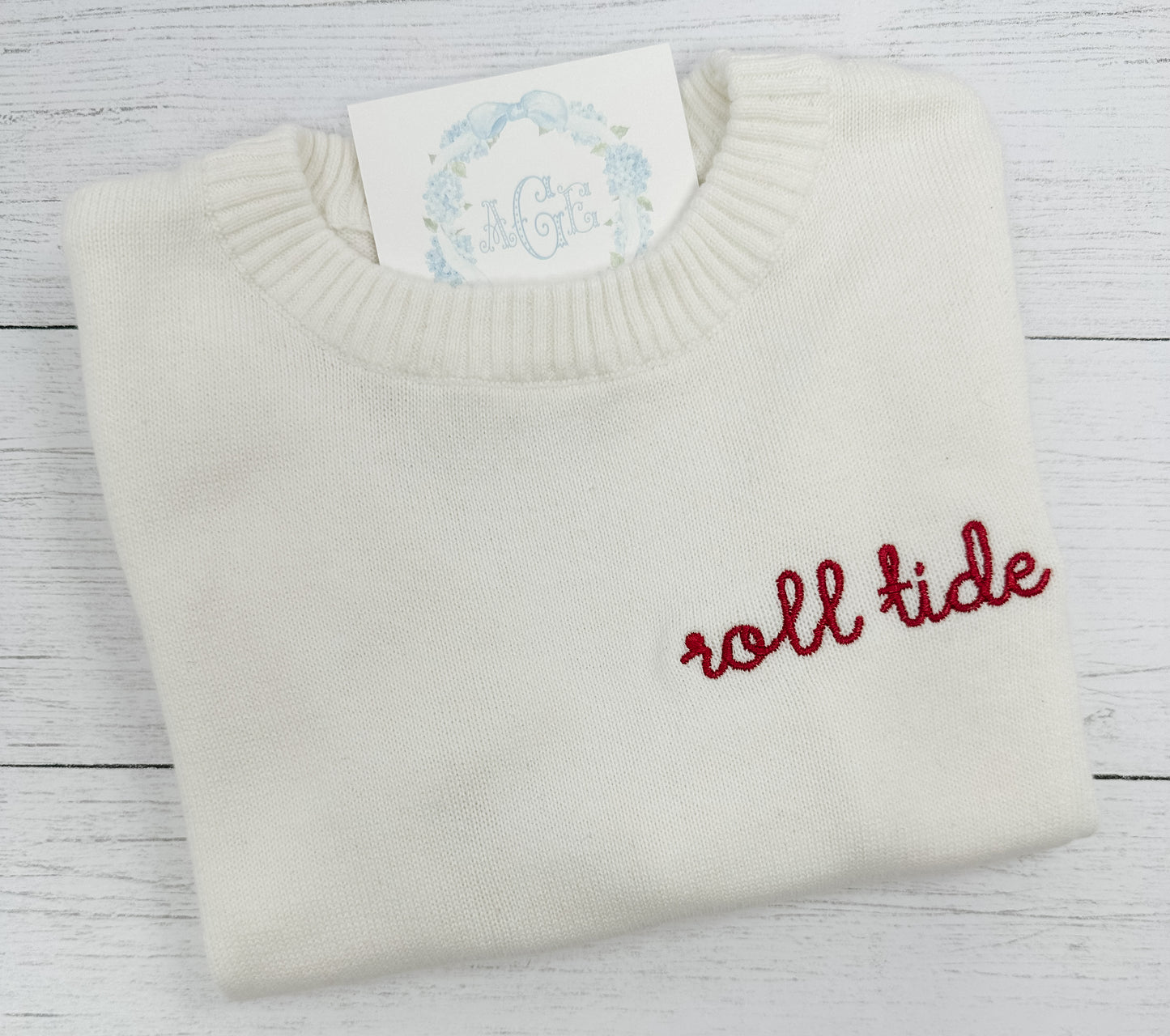 Crewneck Sweater PREORDER - Simple Name/Mono