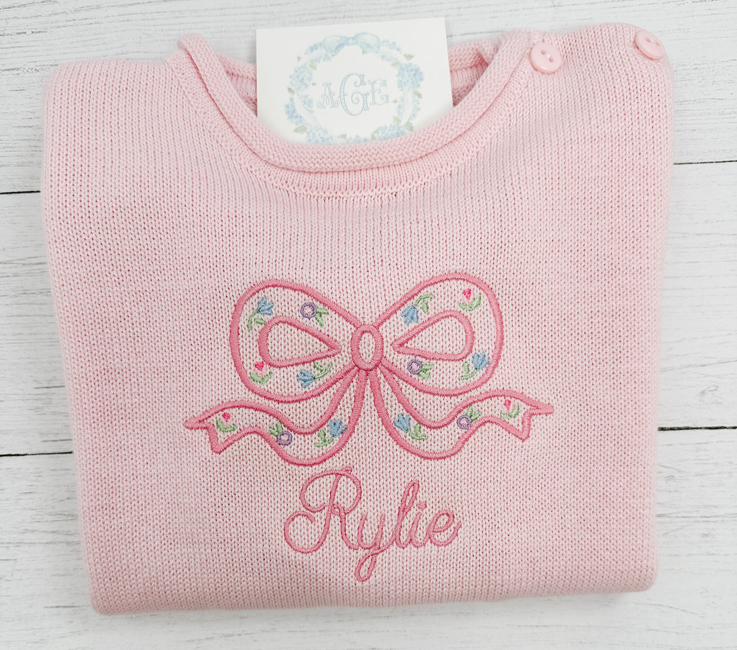 Rollneck Sweater PREORDER - Applique