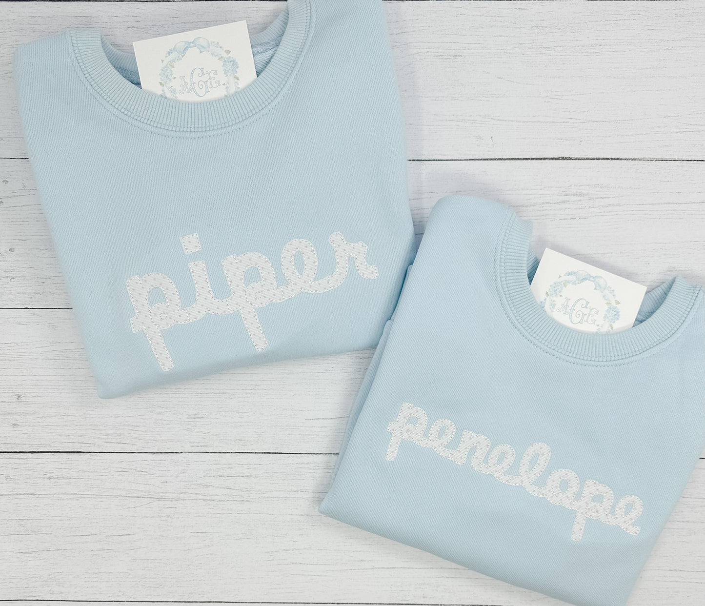 Sweatshirt PREORDER - APPLIQUE