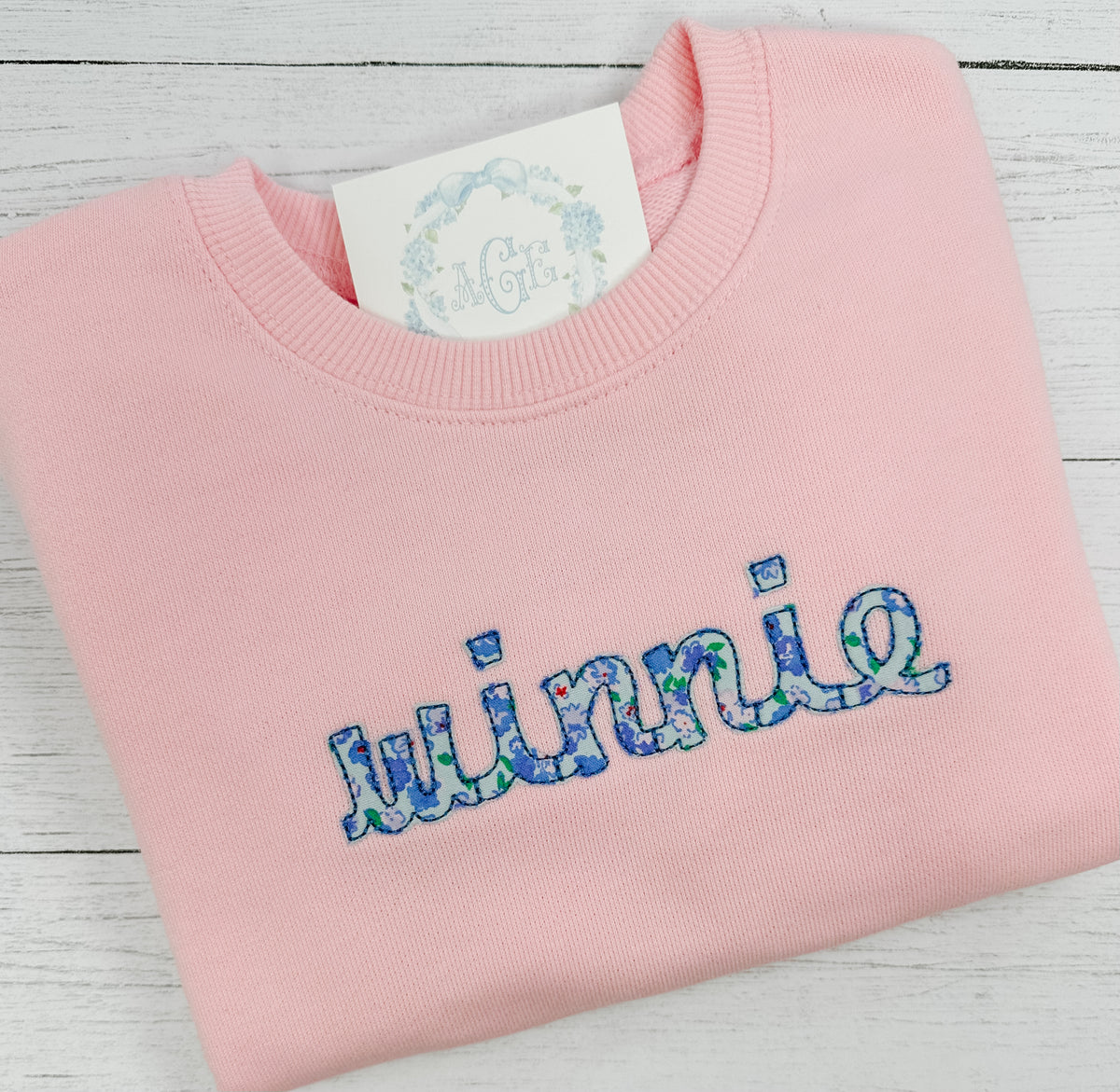 Sweatshirt PREORDER - APPLIQUE