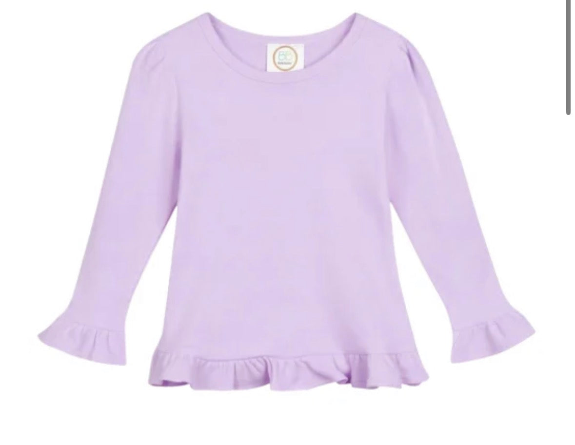 Unicorn appliqué tee - long sleeves