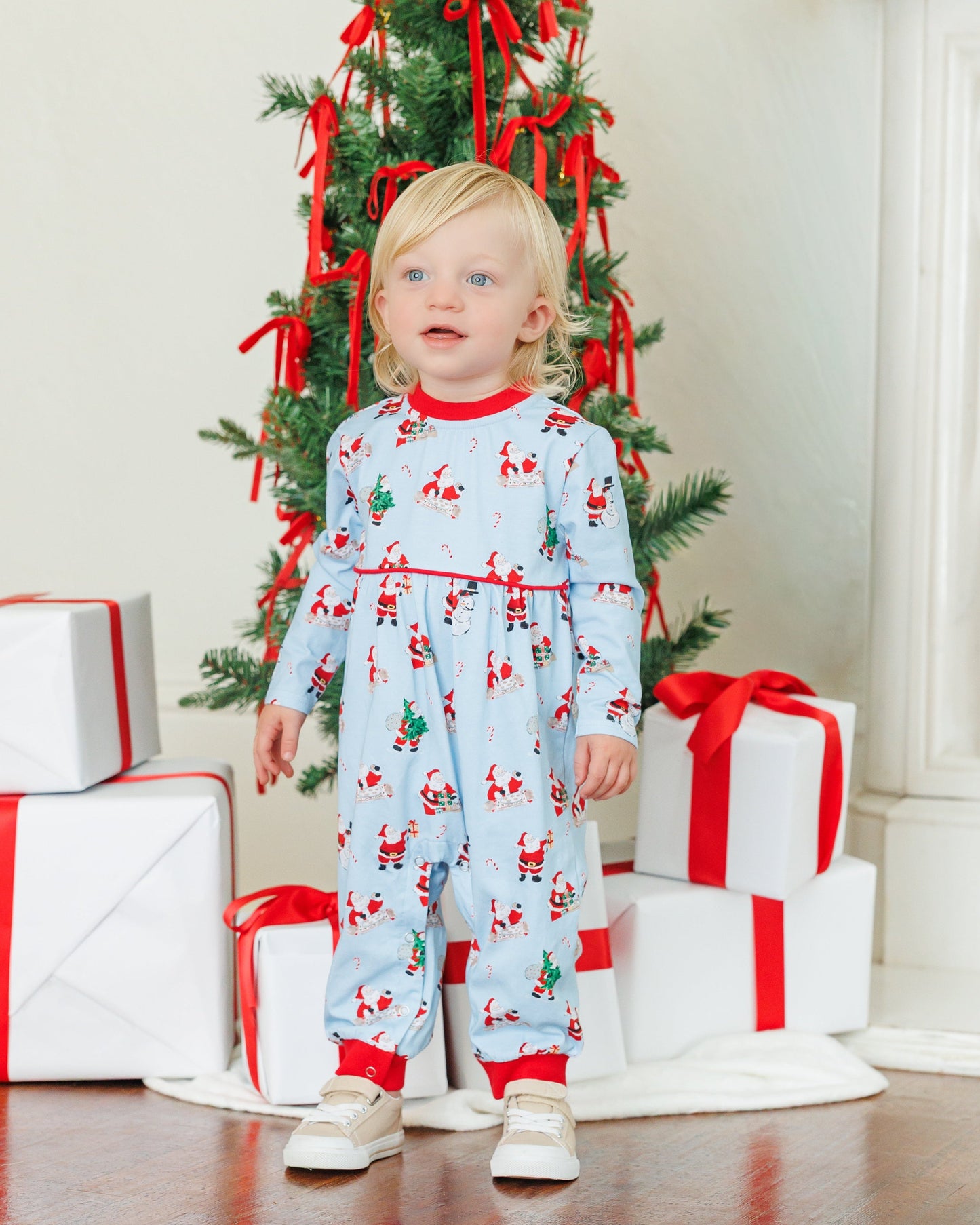 Here Comes Santa Patrick Romper