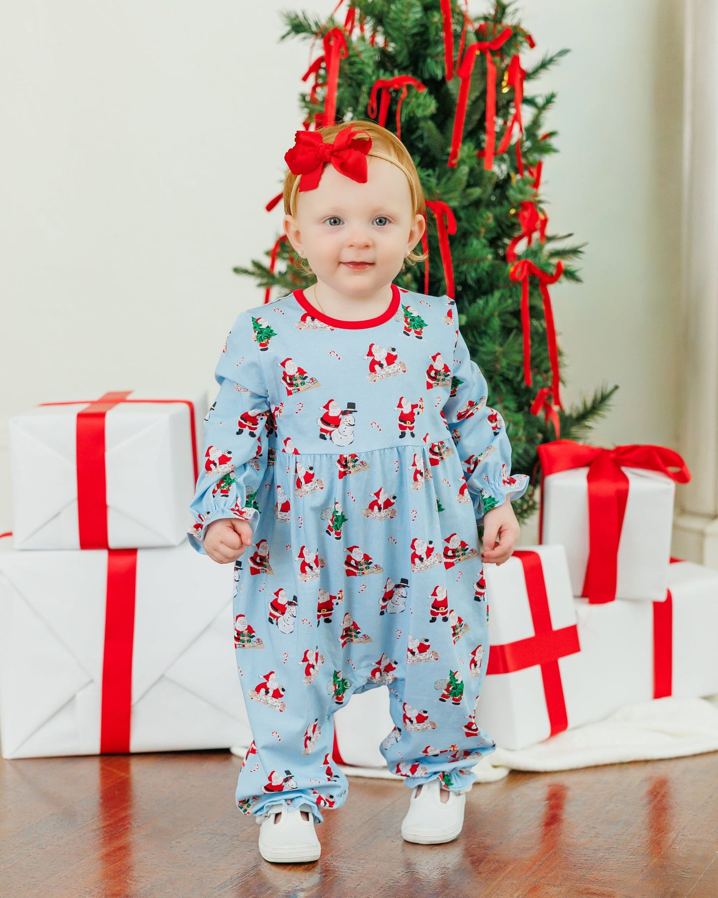 Here Comes Santa Sadie Romper