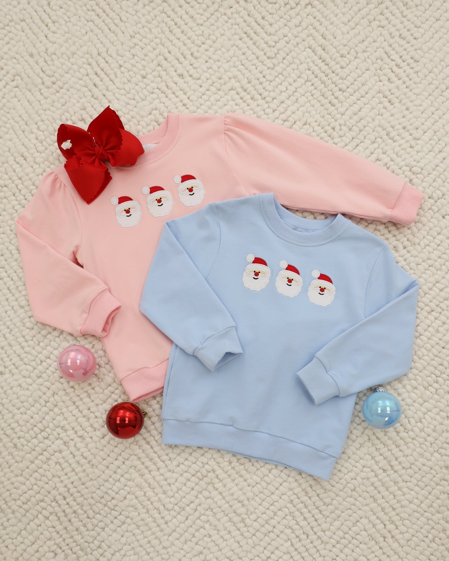 Santa Pullover - blue